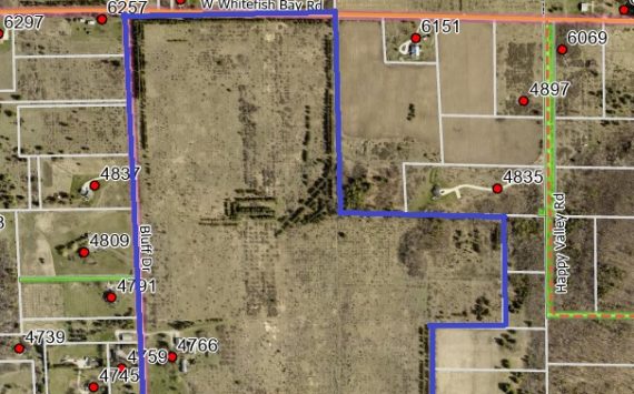 Plat map Milligan Estates